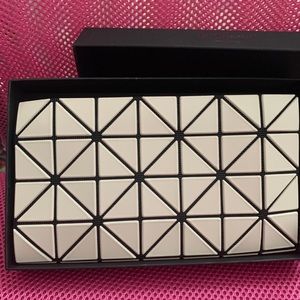 COPY - Full zip wallet cream color/ivory .